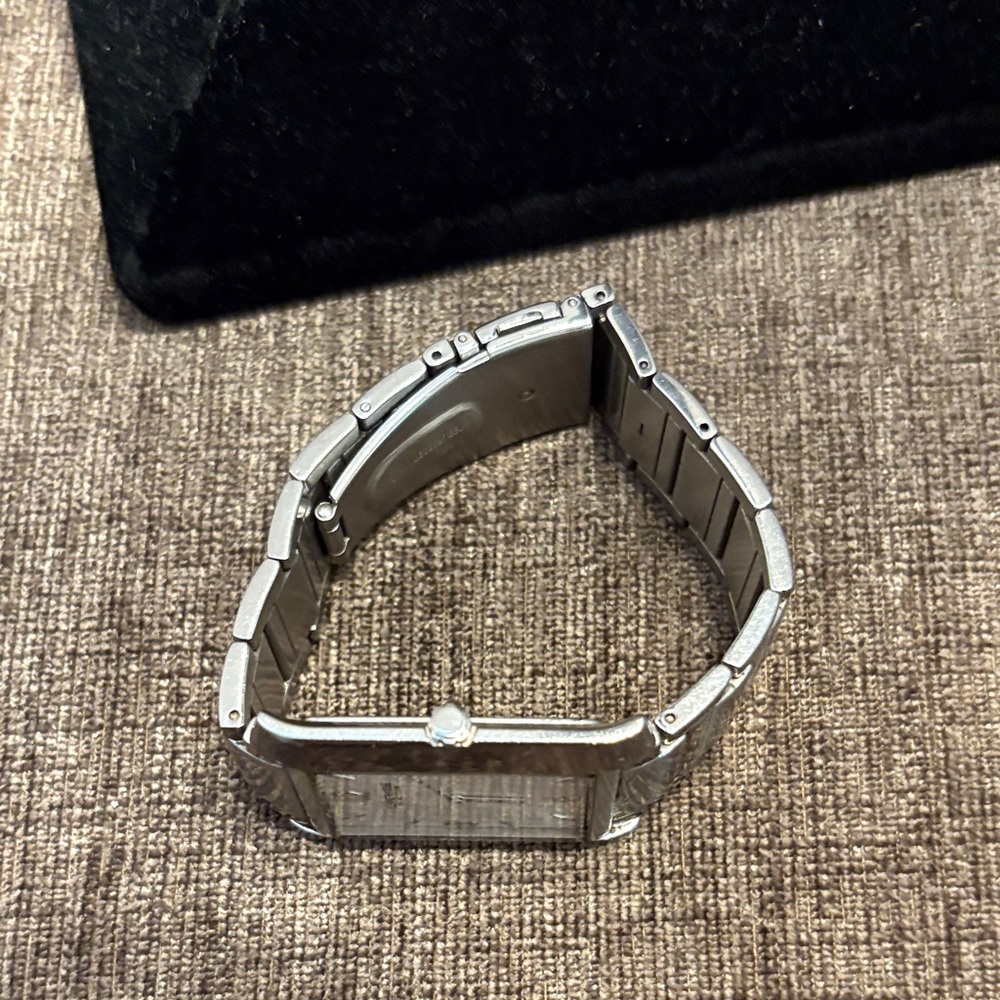 Kenneth Cole Silver Rectangular Watch - image 3